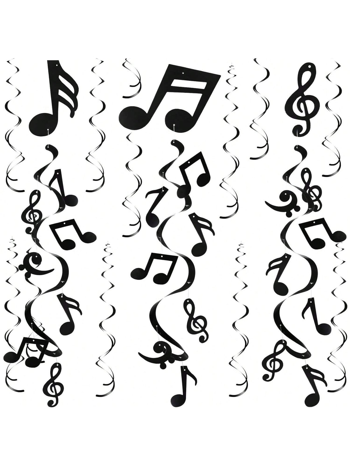 84 pcs Music Notes Hanging Swirl Party Decorations for Birthday Wedding Shower