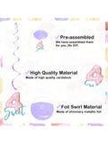Ice Cream Party Hanging Swirls 20pcs for 4th Birthday & Donut Party Decor