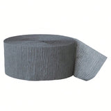 Industries Crepe Paper Streamer81FtGrey