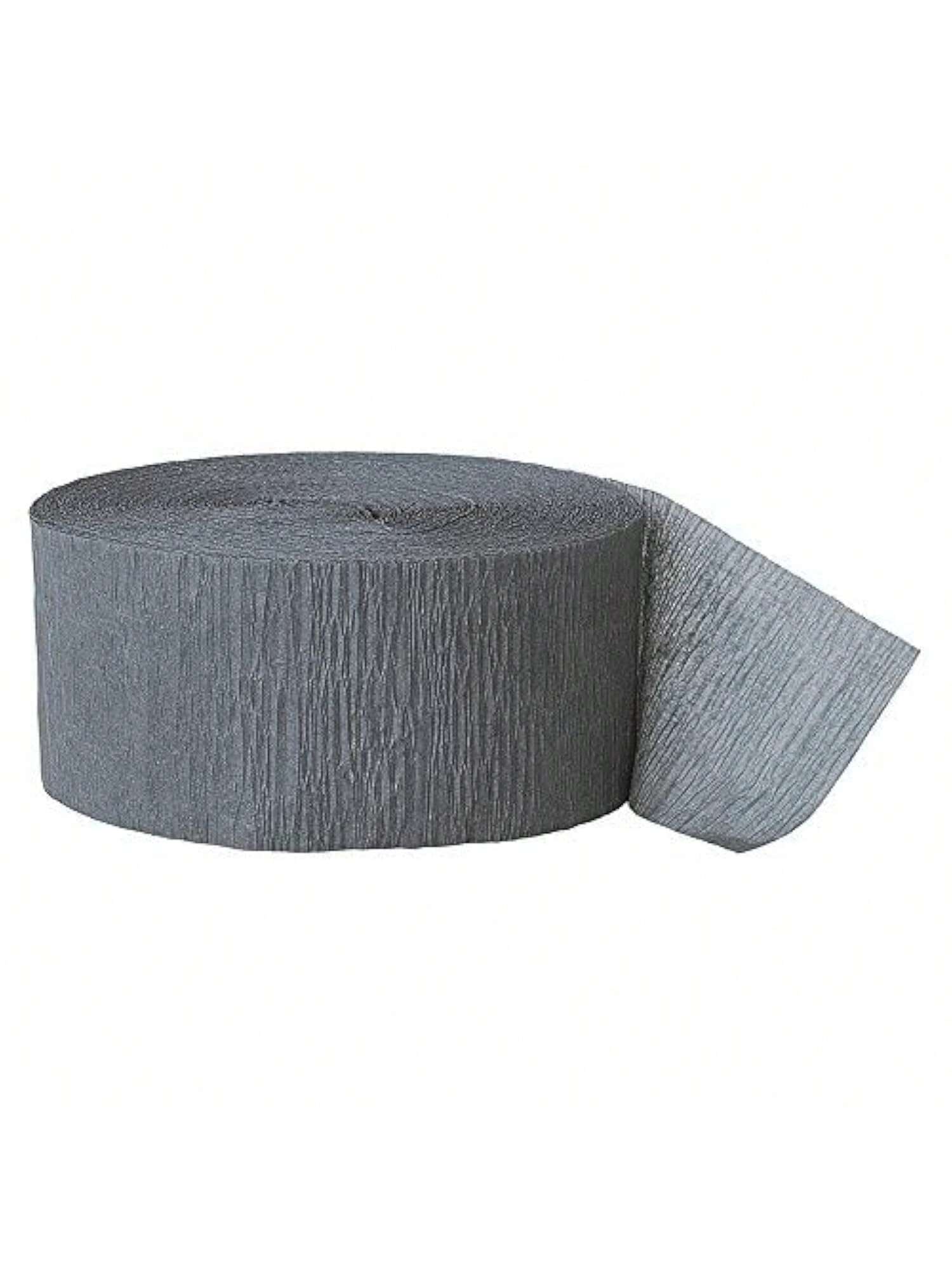 Industries Crepe Paper Streamer81FtGrey