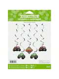 Monster Truck Dizzy Danglers, 5 Ct, Multi-Colored, 39"