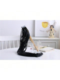 Ribbon Stick Wands Streamers For Wedding Party Favor (Black-30Pcs)
