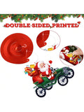 30-Piece Santa Claus Swirl Decorations Snowman and Elk Hanging Ornaments
