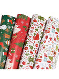 Christmas Wrapping Paper 12 Sheets Snowmen Candy Canes 20x29 for Kids & Adults