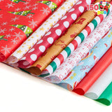150 Sheets Christmas Tissue Paper Assorted Designs for Gift Wrapping & Presents