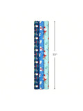 Reversible Christmas Wrapping Paper Set 3 Rolls 120 Sq Ft Kids Designs