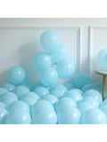 141PCS Blue White Snowflake Balloon Garland for Winter and Party Decor