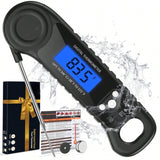 Digital Instant Read Food Thermometer for Cooking BBQ Oven Grill Candy Gift
