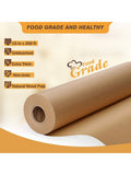 Unbleached Parchment Baking Paper 15x200ft 250 Sq Ft for Cooking & Baking