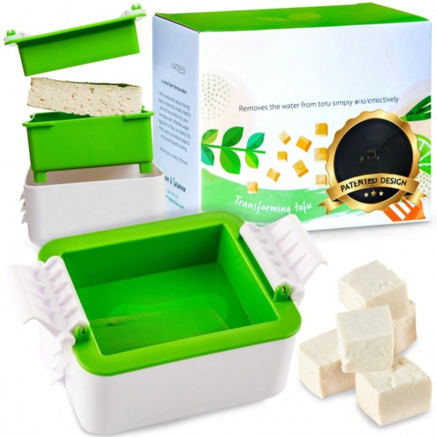 Original Tofu Press for Quick Water Removal and Perfect Texture