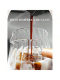 6oz Espresso Set with V-Shaped Shot Glass, Ribbed Frothing Pitcher & Measuring Cup