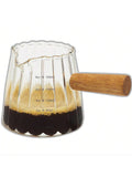 6oz Espresso Set with V-Shaped Shot Glass, Ribbed Frothing Pitcher & Measuring Cup