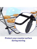 2/3/4-Tier Adjustable Collapsible Cooling Rack for Baking, Roasting & Cookies