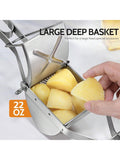 Stainless Steel Potato Ricer for Smooth Mashing Commercial and Home Use