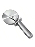 4-Inch Steel Pizza Wheel for Smooth Slicing and Durable Kitchen Use