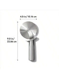 4-Inch Steel Pizza Wheel for Smooth Slicing and Durable Kitchen Use
