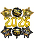 16 Inch Gold 2026 Number Foil Balloon for New Year Party