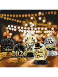 12pcs New Year's Eve Table Centerpieces for 2026 NYE Party Decorations