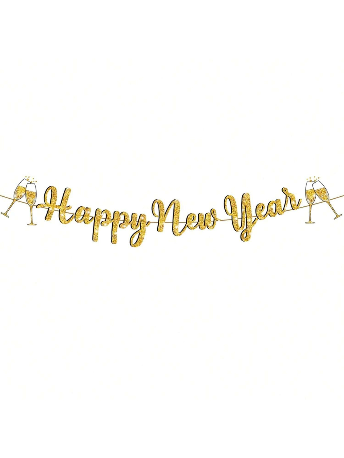 Happy New Year 2026 Banner for Parties, Events, and Photo Backdrops