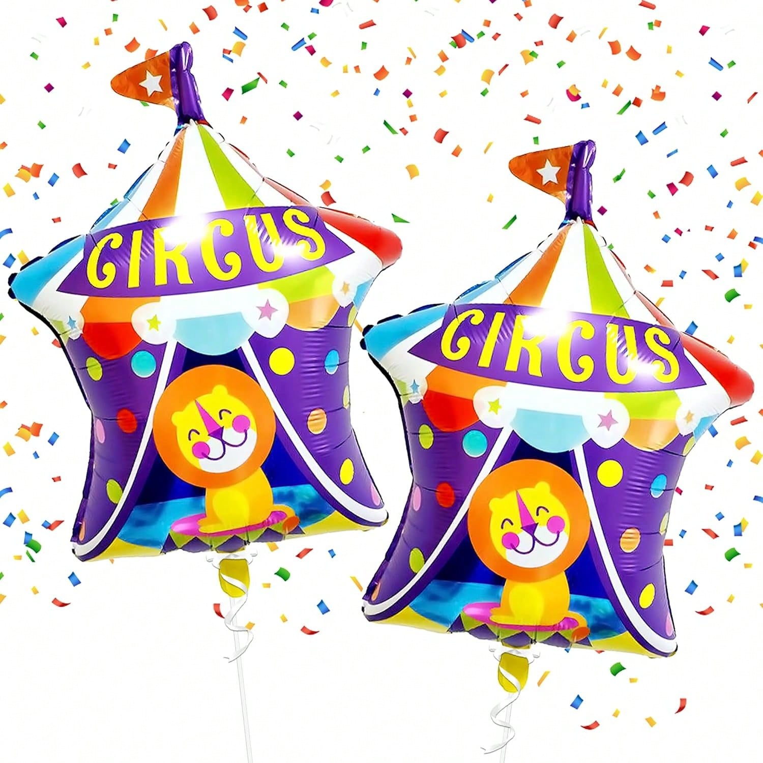 Circus Balloons 30 Inch Tent Canopy Carnival Theme Party Decorations
