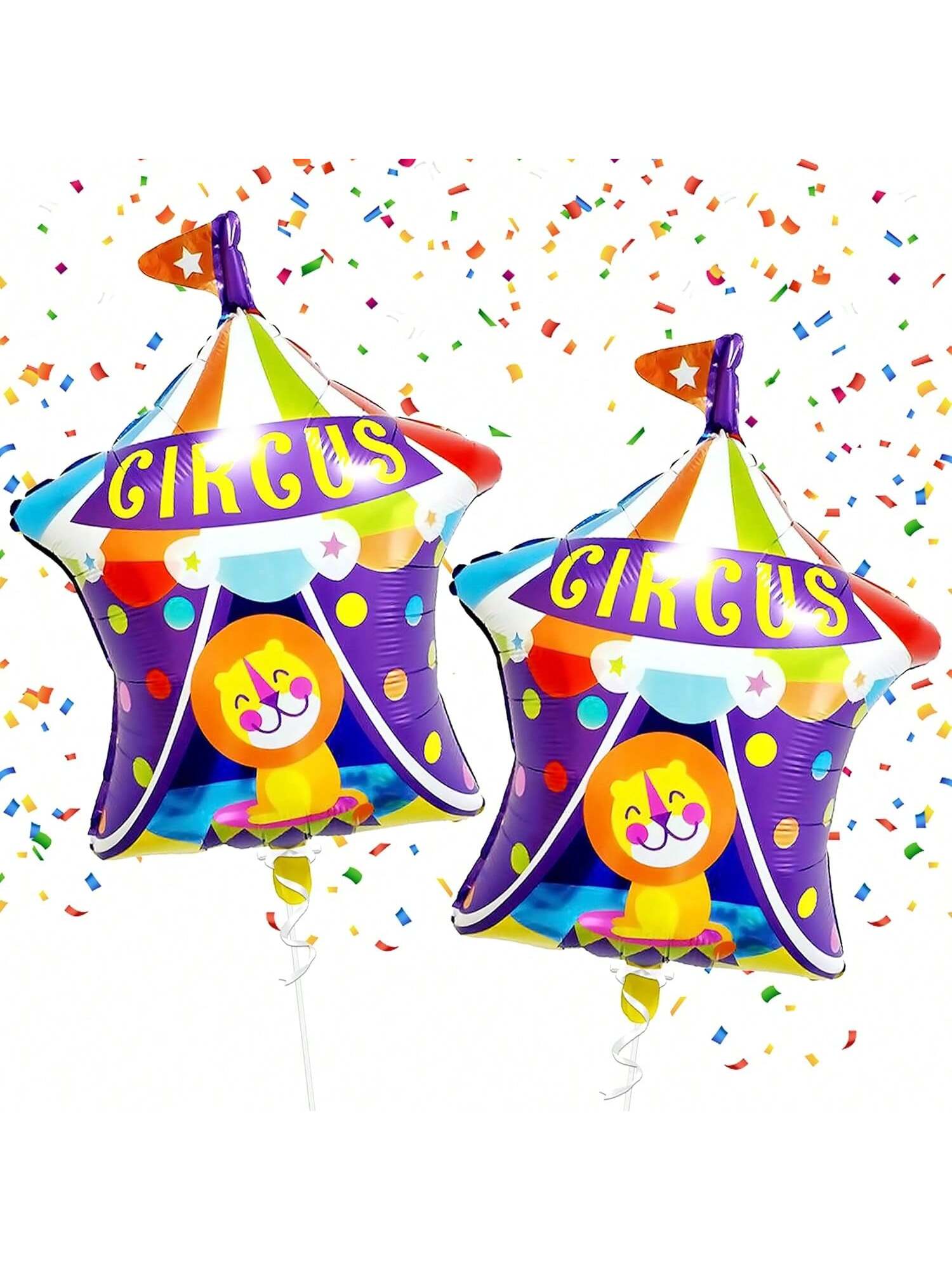 Circus Balloons 30 Inch Tent Canopy Carnival Theme Party Decorations