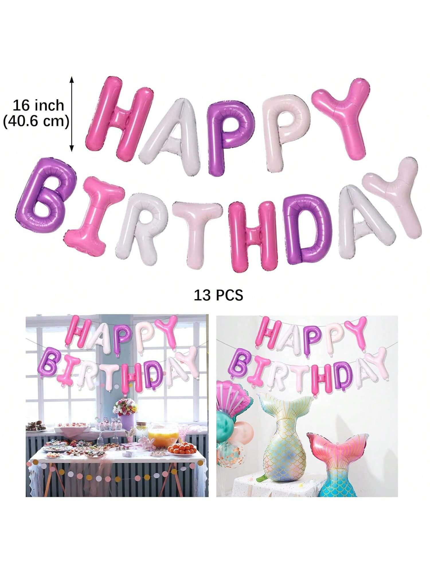 Kawaii Kumi Birthday Balloon Kit Black & Pink Garland for Girls Party