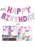 Kawaii Kumi Birthday Balloon Kit Black & Pink Garland for Girls Party