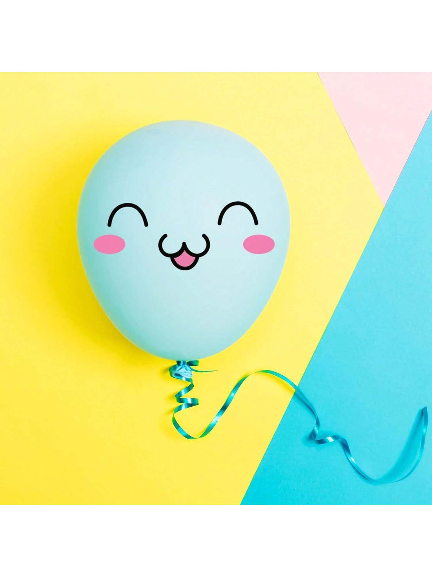 Kawaii Party Balloons50 Pack Of 12 Pastel Latex Balloons For Cute Anime Themed Birthday