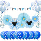 Blue Baby Shower and Birthday Party Decorations for Boys and Classrooms
