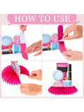 10-Pc Spa Honeycomb Centerpieces Makeup Table Decorations for Birthday and Party