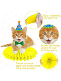11PCS Baby Cat Honeycomb Centerpieces for Kitten & Cat-Themed Parties