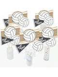 BumpSetSpike Volleyball Baby Shower or Birthday Table Centerpiece Sticks 15PCS