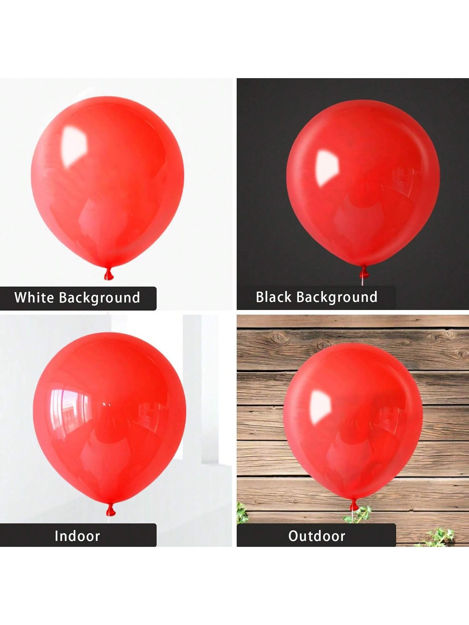 145PCS Matte Red Latex Balloon Arch Kit 18-5" Birthday Valentines Party Decor