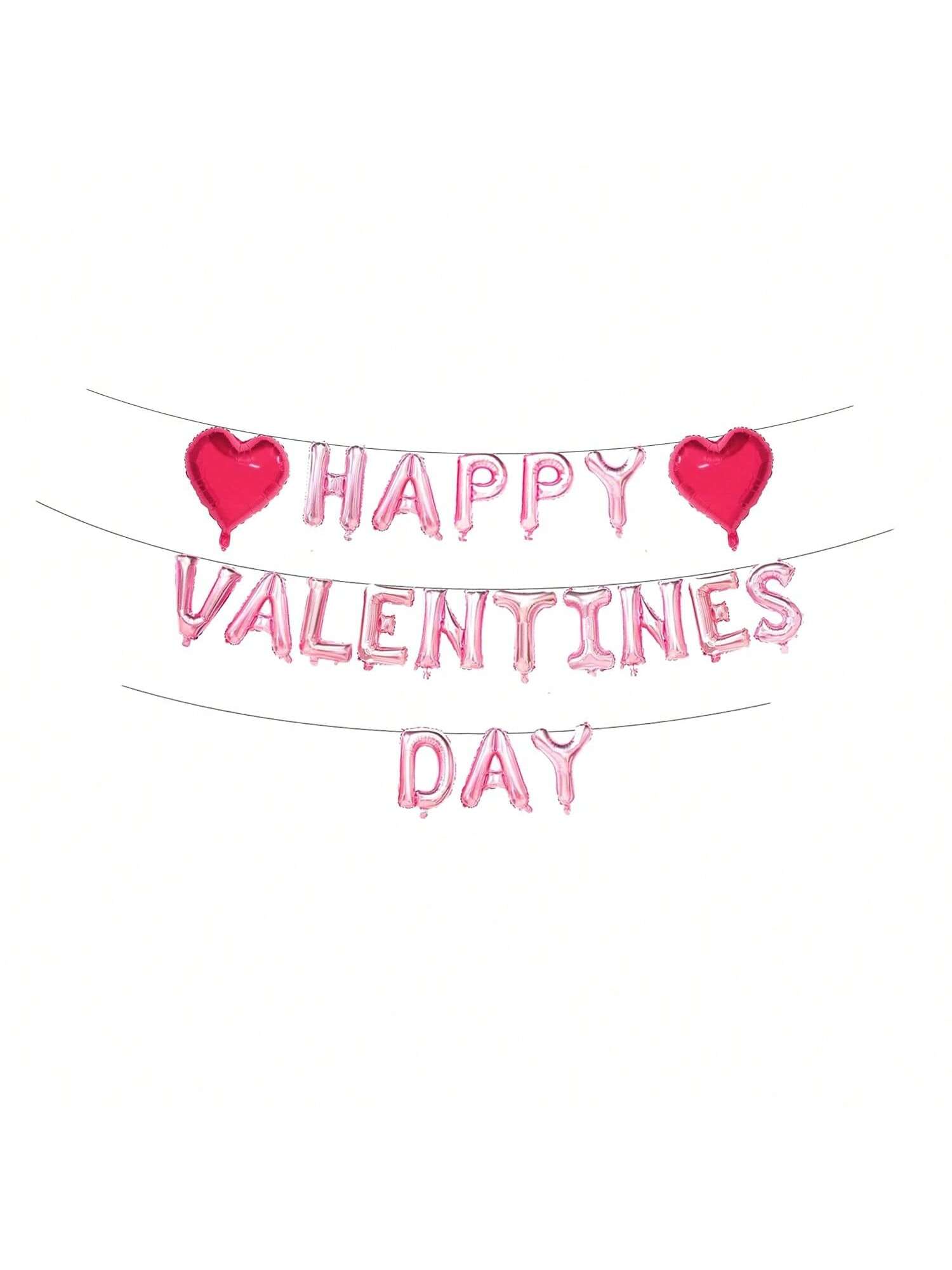 16PCS Pink I Love You to the Moon and Back Balloons for Party Decor