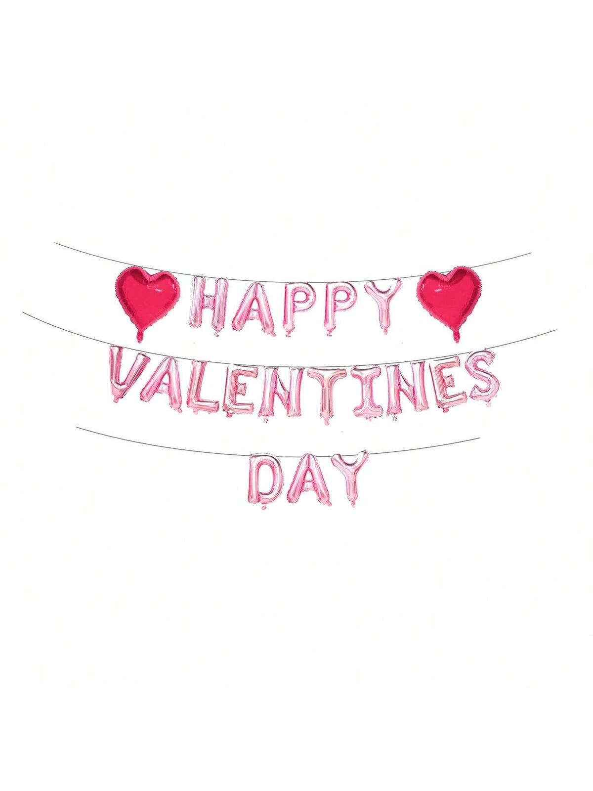 16PCS Pink I Love You to the Moon and Back Balloons for Party Decor