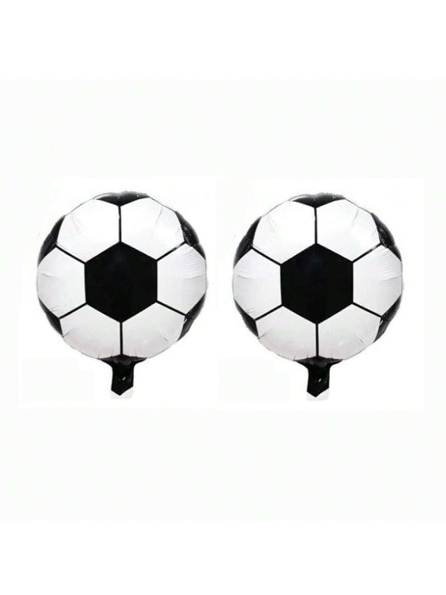 5-Piece Football Champion Star Foil Balloons for Birthday and Party Decor