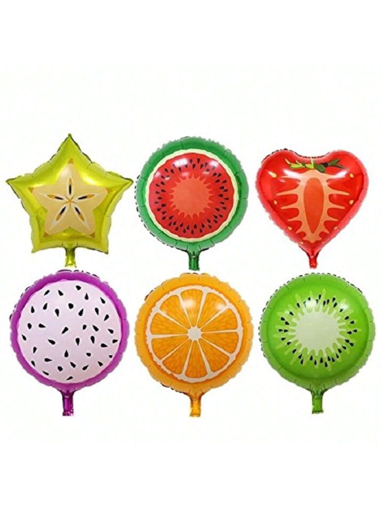 18" Fruit Balloons Foil Balloons Mylar Balloons For Party Decoration