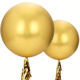 3-Piece 36-Inch Gold Metallic Jumbo Balloons for Birthday Wedding Party Decor