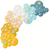 113-Piece Boho Sun Balloon Garland Kit for Baby Shower and Birthday Party