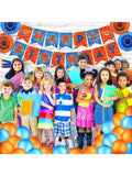 30PCS Dart Party Decorations Gun Theme Birthday Paper Fans & 3D Centerpieces