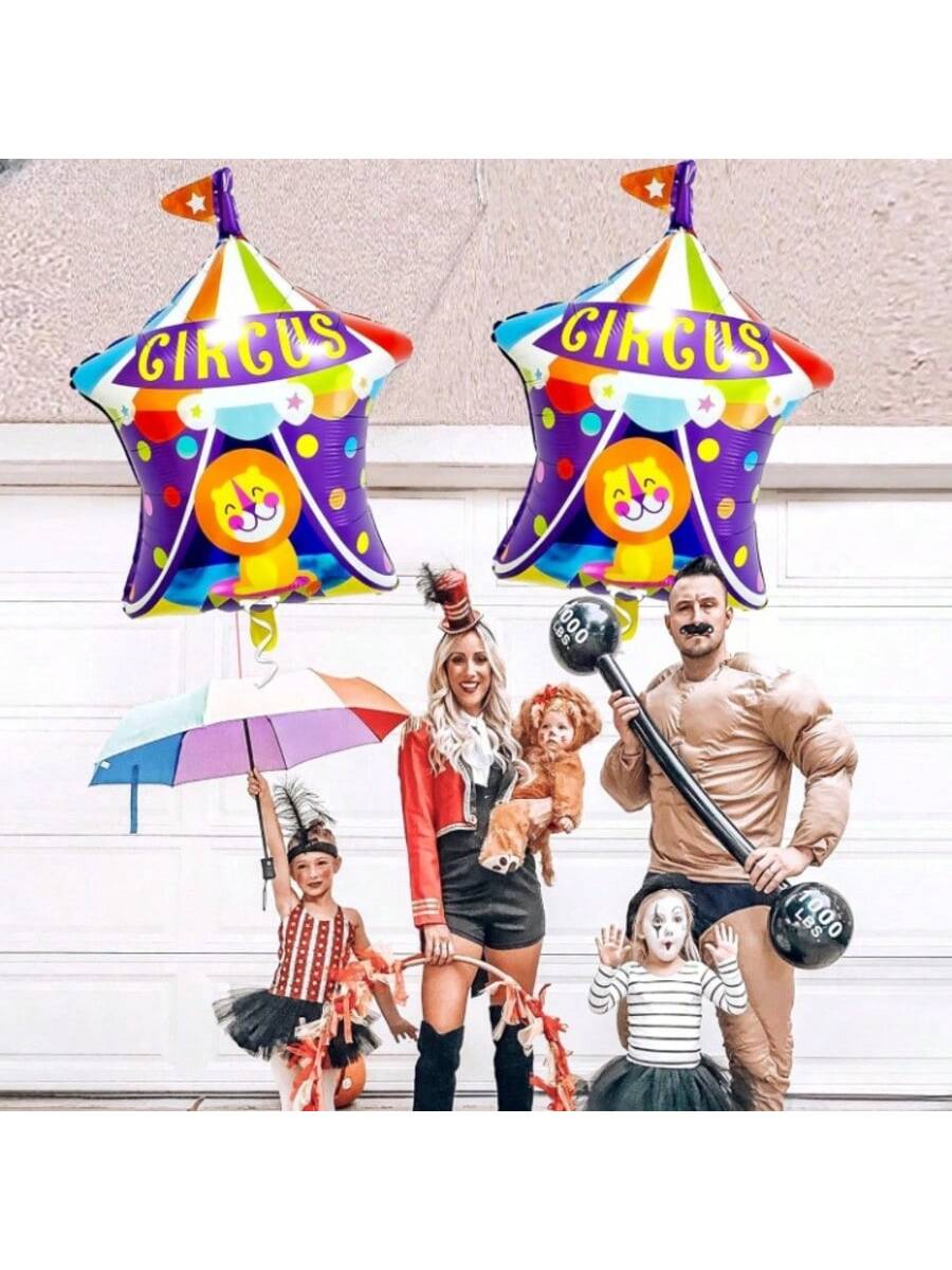Circus Balloons 30 Inch Tent Canopy Carnival Theme Party Decorations