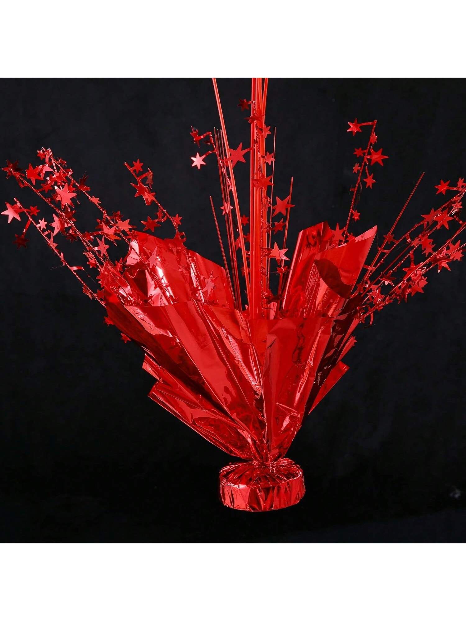 Red Balloon Centerpiece Set with Stands for Birthdays Weddings and Parties