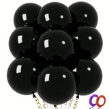 32PCS 18 Inch Large Black Latex Balloons for Birthday Wedding Party Decor