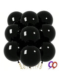 32PCS 18 Inch Large Black Latex Balloons for Birthday Wedding Party Decor