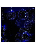 18-Pack LED Light Up Balloons with Batteries and String Lights for Parties