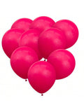 50-Pack 12" Hot Pink Latex Balloons for Birthdays, Weddings & Showers