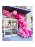 100-Pack 12-Inch Pro Duralatex Hot Pink Balloons for Durable Party Decorations
