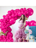 114-Piece Pink Balloon Garland Kit with Hot Pink & Magenta Balloons for Parties
