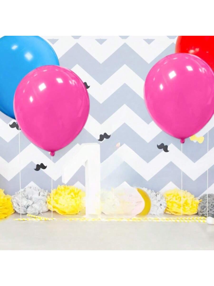 32-Piece 18-Inch Hot Pink Latex Balloons for Birthday, Wedding, or Party Decor