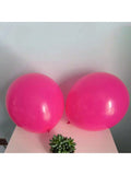 100pcs Hot Pink 12" Latex Balloons for Birthday Wedding & Party Decorations